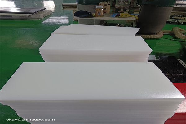 polyethylene plastic sheet 3/4 yellow direct sale